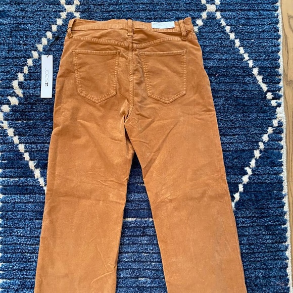 NWT Joe's Jeans Blake Wide Leg Crop Butterscotch corduroys - Picture 3 of 4